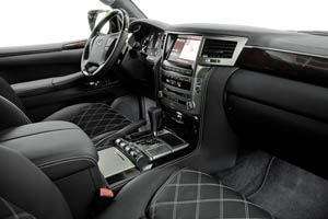 Перетяжка торпедо Лексус LX570