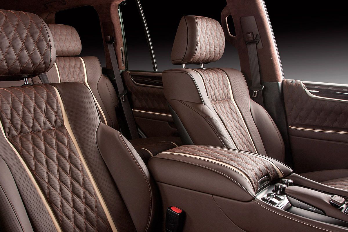 Перетяжка салона Лексус LX570