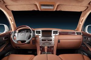 Перетяжка торпедо Лексус LX570