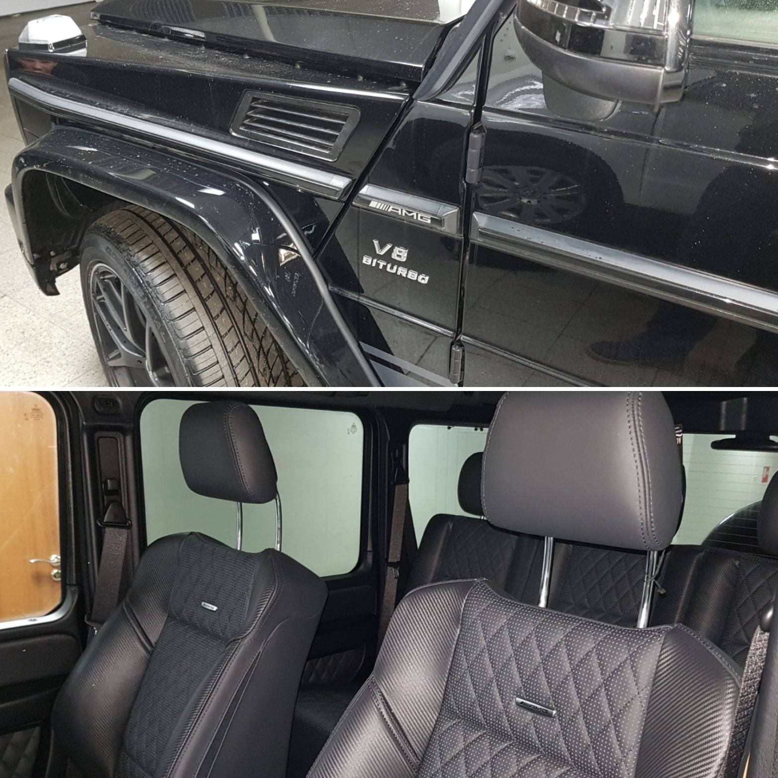 Перетяжка кожей Мерседес G class W463